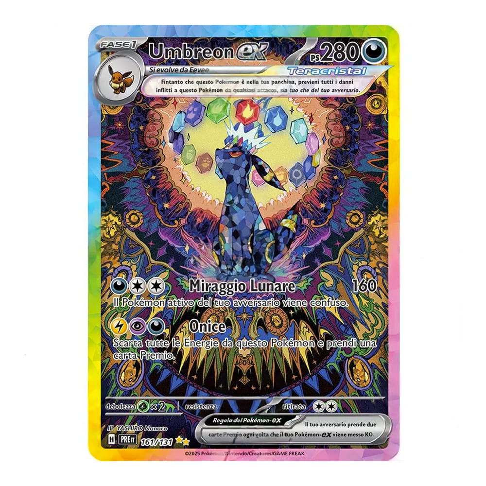UMBREON EX 161/131 ITA