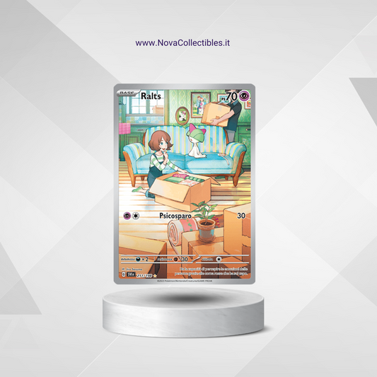 Ralts Illustrazione Rara 211/198 - Scarlatto e Violetto  ITA NM